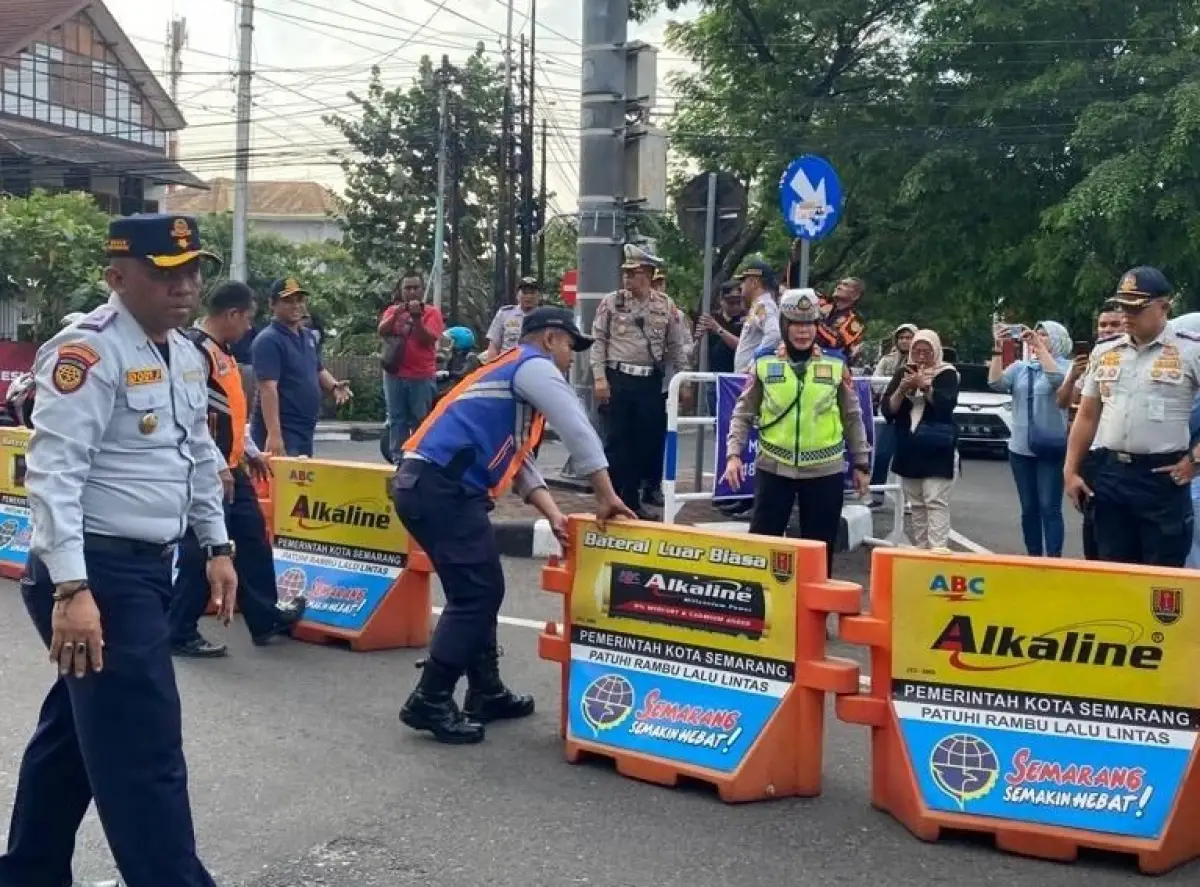 Diawasi Tilang Elektronik, Sistem Satu Arah Resmi Berlaku di Jalan