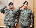 Potret Terbaru RM dan V BTS Lulus Pelatihan Militer Dasar, Makin Gagah
