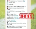 Hati-Hati Penipuan! Info HOAX Penjualan Tiket Timnas Indonesia vs Argentina Mulai Bertebaran di Whatsapp dan Telegram