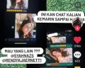 Isi Chat Beredar, Cara Typing Rendy Kjaernett dan Syahnaz Sadiqah Disebut Mirip Bocil