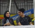 Bulutangkis Turnamen Olahraga Selebriti: Billar/Lesty Kalahkan Raffi/Nagita