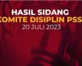 WADUH! Komite Disiplin PSSI Jatuhi Sanksi ke Panitia Pelaksana Laga PSIS Semarang, Ini Penyebabnya