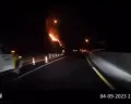 Lagi, Kebakaran Lahan di Pinggir Tol Banyumanik-Tembalang