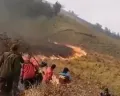 Kebakaran di Sabana Gunung Bromo Gara-gara Kembang Api Properti Prewedding, Teringat Gili Lawa Darat?