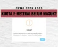 Sudah Bayar e-Meterai tapi Kuota Masih 0, Pelamar CPNS PPPK Harus Bagaimana?