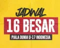 Jadwal Lengkap 16 Besar Piala Dunia U 17 2023 Indonesia