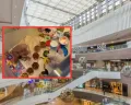 Viral Rombongan Emak-Emak Piknik di Dalam Mall, Mulai Gelar Tikar Hingga Bawa Termos Nasi dan Panci Sayur, Ngga Diusir Security?