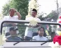 Mantan Kapolda Jateng dan Gus Yasin Daftar ke KPU, Gibran Ikut Mengawal