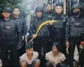 Hendak Tawuran, 2 Pemuda Gangster Bawa Celurit Panjang Ditangkap di Jalan MT Haryono