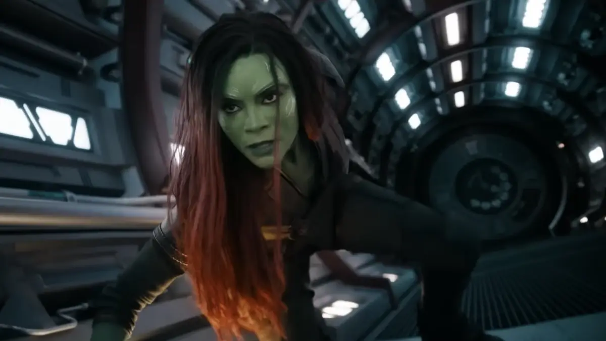 Karakter Gamora di film Guardians of the Galaxy Vol 3 (Sumber : Twitter)