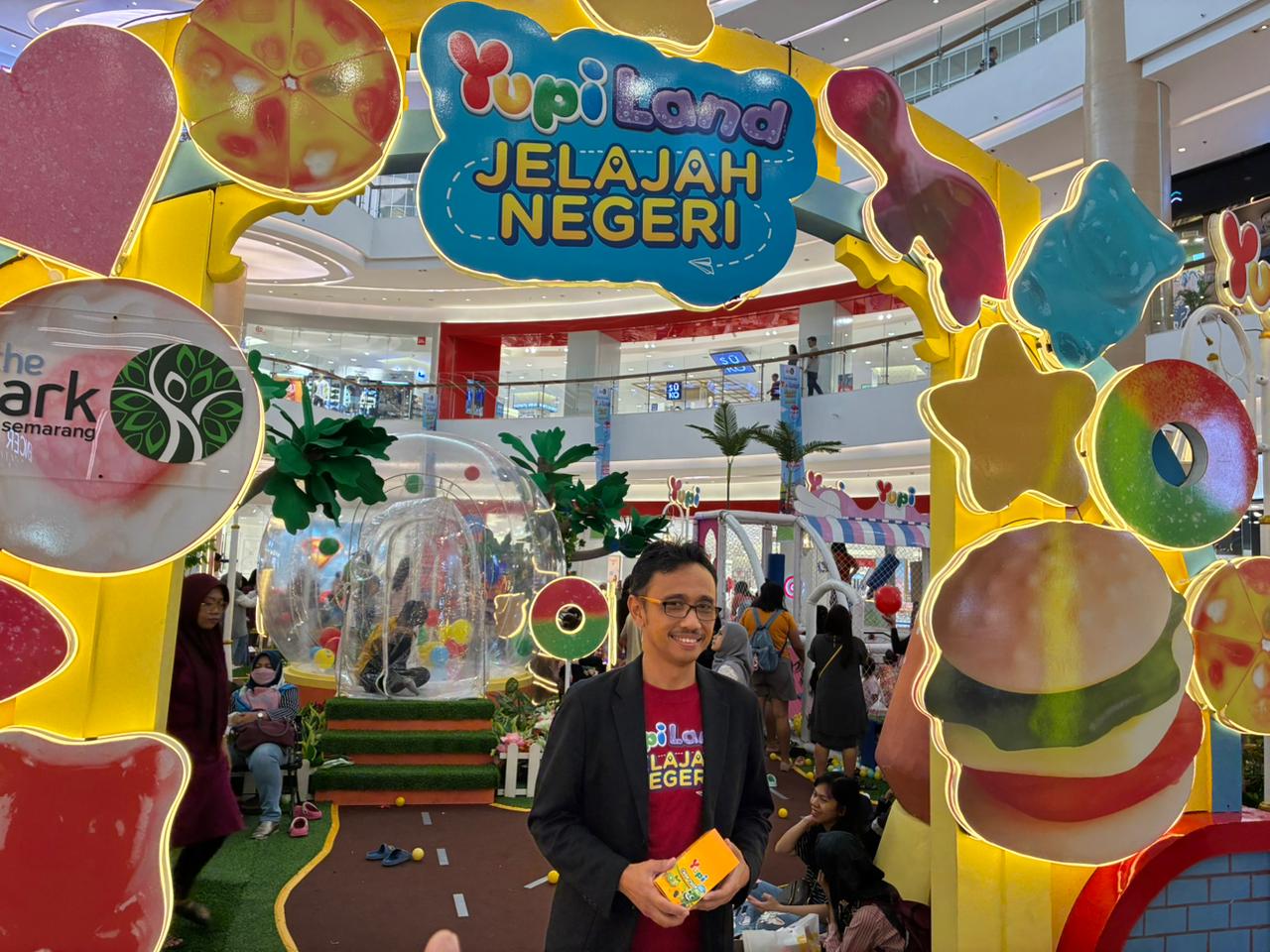 Yupiland Jelajah Negeri 2025 menyambangi  The Park Semarang.
 (Sumber:  | Foto: Sakti)