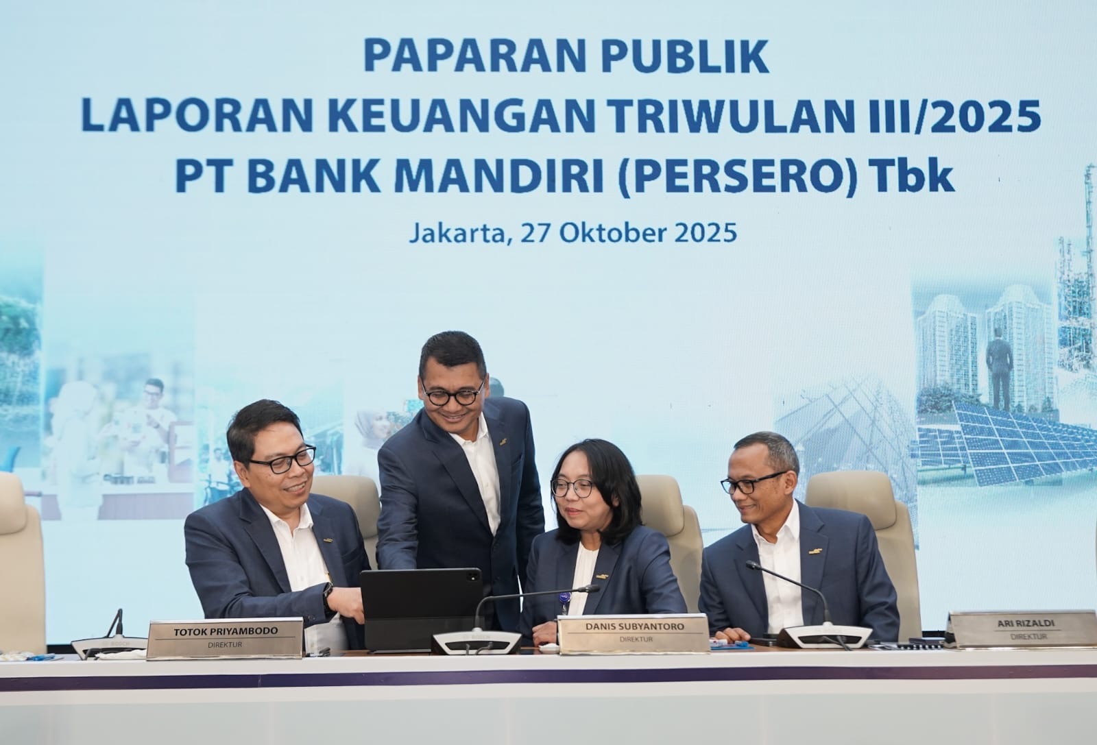 Bank Mandiri mencatat kinerja positif sepanjang kuartal III 2025. (Sumber:  | Foto: dok Bank Mandiri.)